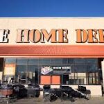 Home Depot store exterior during daytime with orange signage