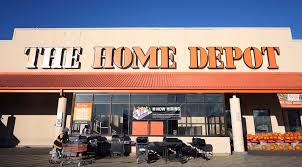 Home Depot store exterior during daytime with orange signage
