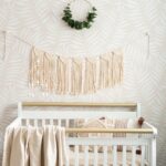 Stylish nursery wallpaper and chic bedroom designs inspiration
