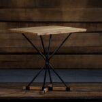 Modern folding table for home and office space-saving design