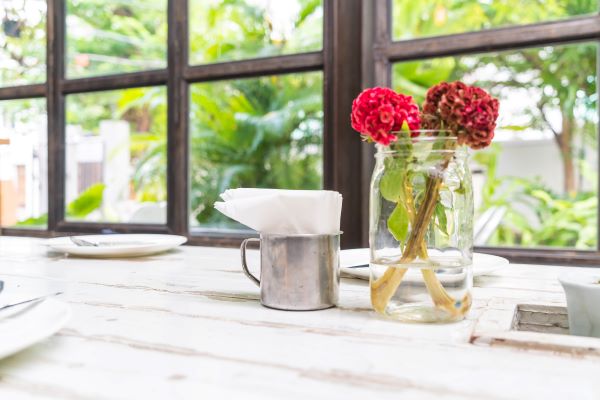 Gardenweb kitchen table in modern farmhouse kitchen setup
