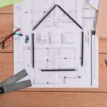 Modern ranch style house exterior with single-story layout and open design